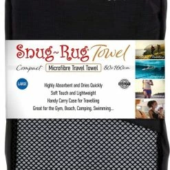 Korting 🎉 Snug Rug - Handdoeken - Microvezel Handdoek - Badhanddoeken - Badlaken - Reishanddoek - Badhanddoek - Badlakens - 80 X 160 Cm - Grijs ⭐ -Samsonite Winkel 550x700 3