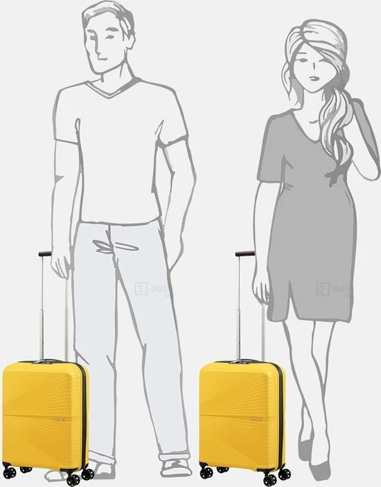 Hete verkoop 🥰 American Tourister Reiskoffer - Airconic Spinner 55/20 Tsa (Handbagage) Lemondrop 🎁 12 Hete verkoop 🥰 American Tourister Reiskoffer - Airconic Spinner 55/20 Tsa (Handbagage) Lemondrop 🎁 - Afbeelding 10