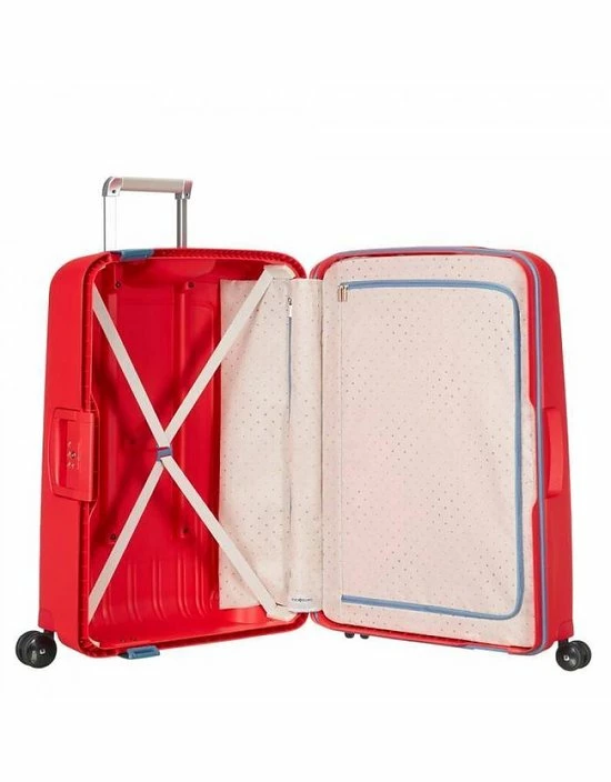 Beste recensies van π Samsonite S'Cure Spinner 75cm Poppy Red Reiskoffer π 6 Beste recensies van π Samsonite S'Cure Spinner 75cm Poppy Red Reiskoffer π - Afbeelding 4