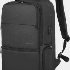 Goedkoop ✔️ Brandie® - Rugzak - Laptop Rugzak Tot 15.6 Inch Voor Unisex - Schooltas - Waterdicht - Anti-diefstal TSA Slot - USB Poort - Met Regenhoes - Schoudertas Voor Reizen En Zakelijk Werk - Gewicht 1.3KG - Maat18*30*47 Inch - Zwart 🔥 -Samsonite Winkel 550x711 3