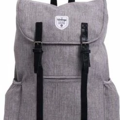 Beste deal 😍 Norlander Norländer Twin Tone 🎒 Backpack Adventurer Grijs ⭐