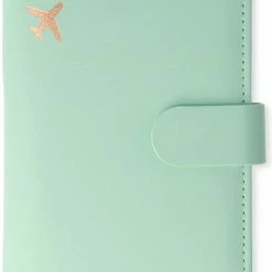 Beste deal 😉 Casemania Paspoort Hoes - Paspoorthouder - Luxe Beschermhoes Voor Paspoort & Kaarthouder - Turquoise 🛒