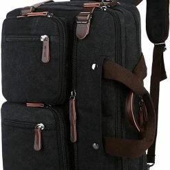 Coupon ❤️ Jeusin® Multifunctionele Comfortabele Laptoptas 3-in-1 Rugtas - Schoudertas - Voor 17,3-inch Laptop Formaat - Zwart 🛒 -Samsonite Winkel 550x723 1