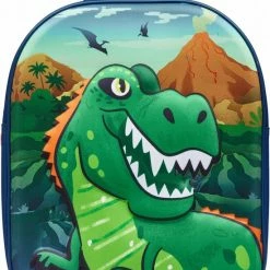 Kopen ❤️ Dino World Jim Jam Dino Jongens Peuter Rugzak 3D 🤩