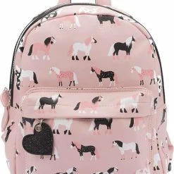 Flash-uitverkoop 👏 Zebra Trends Rugzak Horses Pink (small) ⭐