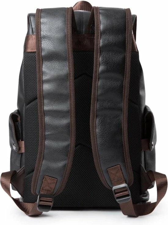 Goedkoop ๐ Heanvèr HEANVÈR Classic Vintage Rugzak - Rugtas - 15.6 Inch Laptop Tas - Waterdicht - Zwart โญ 6 Goedkoop ๐ Heanvèr HEANVÈR Classic Vintage Rugzak - Rugtas - 15.6 Inch Laptop Tas - Waterdicht - Zwart โญ - Afbeelding 4