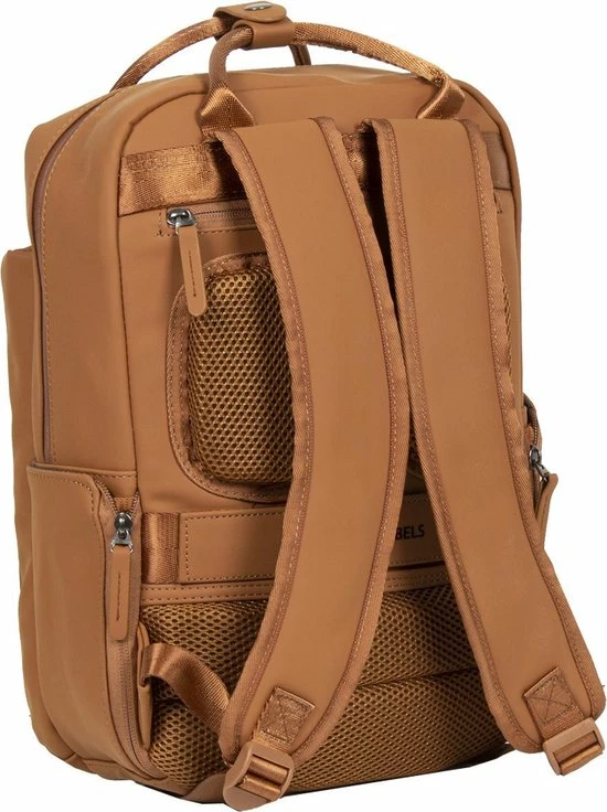 Uitgang 🔥 New Rebels® Harper - Rugtas - Bruin - Waterbestendig - 13.313121087 - 9L - 28x8x38cm - Rugzak / 🎒 Backpack 🔔 6 Uitgang 🔥 New Rebels® Harper - Rugtas - Bruin - Waterbestendig - 13.313121087 - 9L - 28x8x38cm - Rugzak / 🎒 Backpack 🔔 - Afbeelding 4