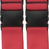 Beste Verkoop 🎁 Trendo 4x Stuks Kofferriemen / Bagageriemen - 55 Cm - Kofferspanband Rood 🥰 -Samsonite Winkel 550x742