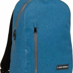 Flash-uitverkoop ✨ New Rebels® Vepo - Rugtas - Blauw - Waterbestendig - 14 - 25L - 33x15x49cm - Rugzak / 🎒 Backpack ✔️