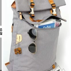 Top 10 🤩 Alpiniq Wanderer - Rugtas - Dames - Heren - Rugzak - 🎒 Backpack - Schooltas - 33 Liter - Grijs 😀