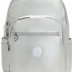 Flash-uitverkoop 😉 Kipling SEOUL Dames Rugzak - Bright Metallic 😀