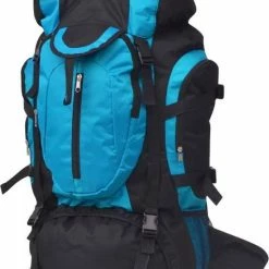 Top 10 🌟 VidaXL Rugzak Hiking XXL 75 L Zwart En Blauw ⭐