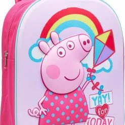 Beste deal ❤️ Peppa Pig 3D Meisjes Peuter Rugzak Roze 32 X 25 X 10 🎉 -Samsonite Winkel 550x778 2