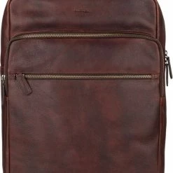 Beste Pirce 🔥 Burkely Antique Avery Unisex Rugzak Rits 15.6'' - Bruin 😀
