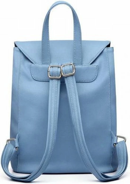 Coupon π Blixt Dames Rugzak - Kunstleer - Rug Zak Voor Dames - Groot Vak - Ritssluiting - Extra Koordjes - Sky Blue π― 5 Coupon π Blixt Dames Rugzak - Kunstleer - Rug Zak Voor Dames - Groot Vak - Ritssluiting - Extra Koordjes - Sky Blue π― - Afbeelding 3