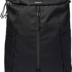 Gloednieuw 👏 Sandqvist Sune Black Rugzak SQA1967 Zwart 27L Duurzaam 16 Inch Laptop 🎉