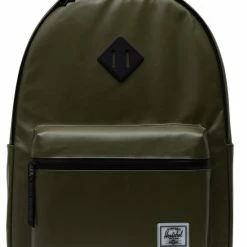 Promo 🥰 Herschel Weather Resistant | Classic X-Large - Ivy Green / Ruime, Weerbestendige Rugzak Met 30L Opbergvolume / Van Gerecycleerde Materialen / Matte 🧥 Coating, Zakken Voor Waterflessen, Laptophoes / Levenslange Fabrieksgarantie (limited) / Groen ✔️