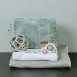 Gloednieuw 🤩 Baby's Only Baby Toilettas - Luieretui Sense - Vintage Blue - 25x10x20 Cm - Met Ritssluiting 💯 -Samsonite Winkel 550x824 15