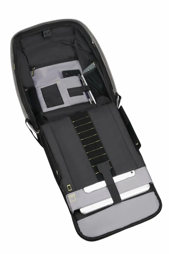 Beste Pirce 🔥 Samsonite Securipak Laptoprugzak 15.6 Inch - Cool Grey ⭐ 7 Beste Pirce 🔥 Samsonite Securipak Laptoprugzak 15.6 Inch - Cool Grey ⭐ - Afbeelding 5