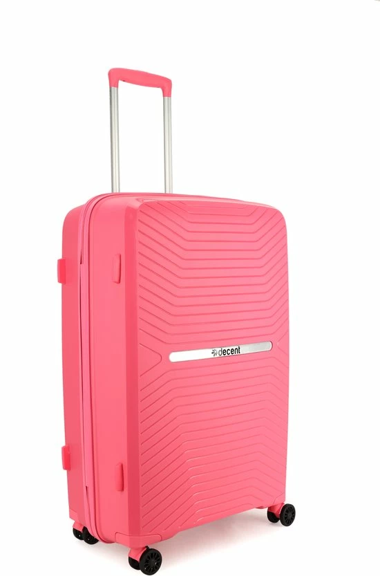 Coupon โ๏ธ Decent CROSS-ONE PP Trolley 76 Cm - 94 Liter - TSA Slot - Pink ๐ฏ 4 Coupon โ๏ธ Decent CROSS-ONE PP Trolley 76 Cm - 94 Liter - TSA Slot - Pink ๐ฏ - Afbeelding 2